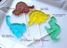 605 Dinosaur Chocolate or Hard Candy Lollipop Mold
